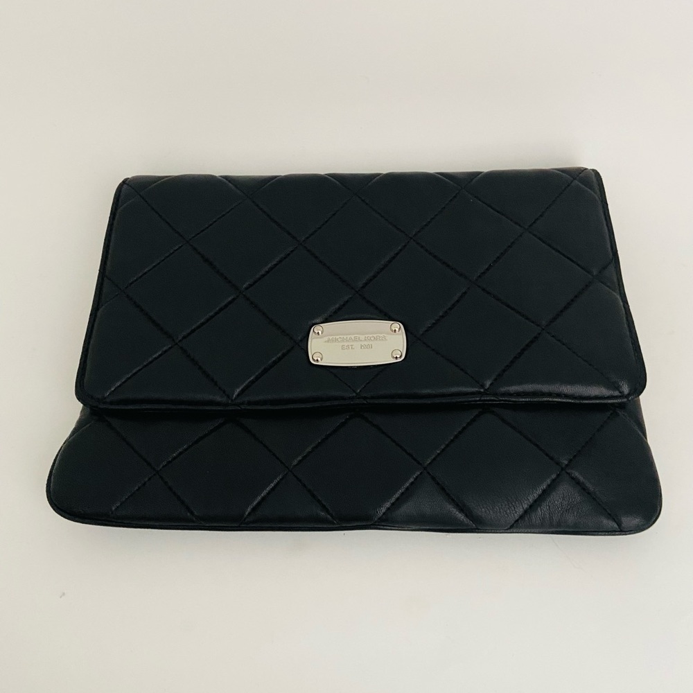 Black Michael Kors Clutch Handbag